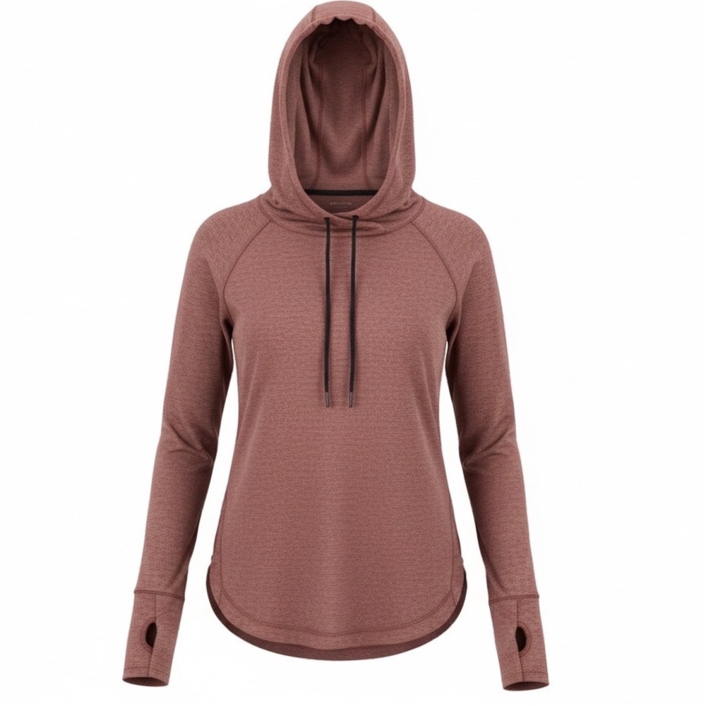 Athleta Uptempo Womens Sz XS Brown Pullover Hoodie (O2) NW/OTs